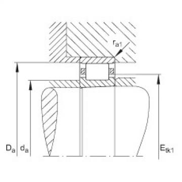 FAG Cylindrical roller Bearings - N1015-K-M1-SP