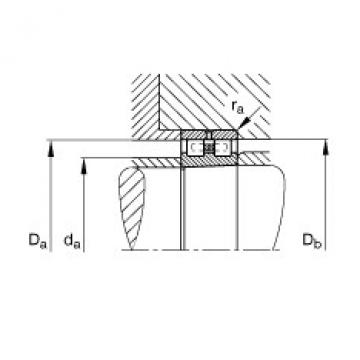 FAG Cylindrical roller Bearings - NN3044-AS-K-M-SP