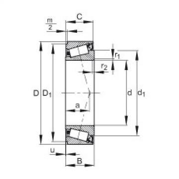 FAG Tapered roller Bearings - JK0S040