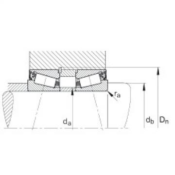 FAG Tapered roller Bearings - JK0S040