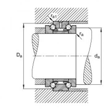 FAG Axial angular contact ball Bearings - 234407-M-SP