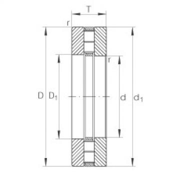 FAG Axial cylindrical roller Bearings - 89307-TV