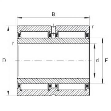 FAG Needle roller Bearings - NA6916-ZW-XL