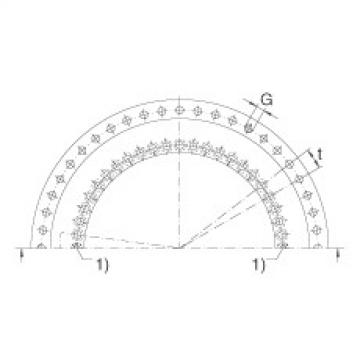 FAG Axial/radial Bearings - YRT1030