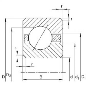 FAG Thin section Bearings - CSEA045