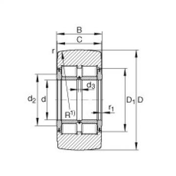 FAG Yoke type track rollers - NNTR130X310X146-2ZL