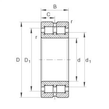 FAG Cylindrical roller Bearings - SL014832