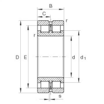 FAG Cylindrical roller Bearings - SL024832