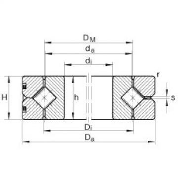 FAG Crossed roller Bearings - SX0118/500