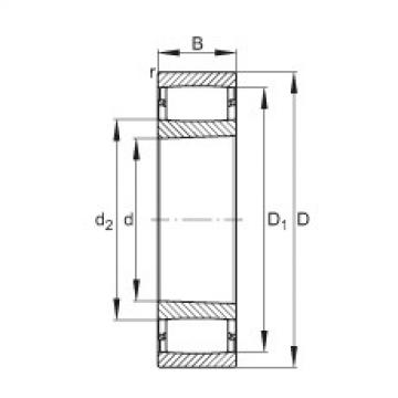 FAG Toroidal roller Bearings - C2217-XL-K