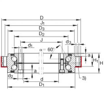 FAG Axial angular contact ball Bearings - ZKLDF325