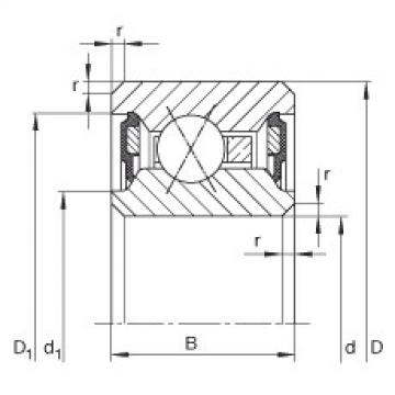 FAG Thin section Bearings - CSXU090-2RS