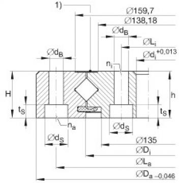 FAG Crossed roller Bearings - XU080149