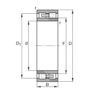 FAG Cylindrical roller Bearings - NNU4132-M