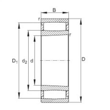 FAG Toroidal roller Bearings - C31/750-XL-K-M1B