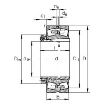 FAG Spherical roller Bearings - 239/530-K-MB + H39/530-HG