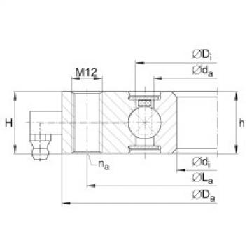 FAG Four point contact Bearings - VU130225