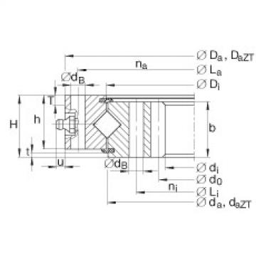 FAG Crossed roller Bearings - XI120288-N