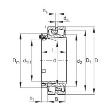 FAG Spherical roller Bearings - 22252-BEA-XL-K-MB1