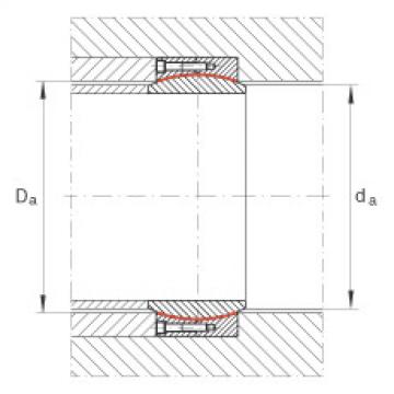 FAG Large radial spherical plain Bearings - GE340-DW