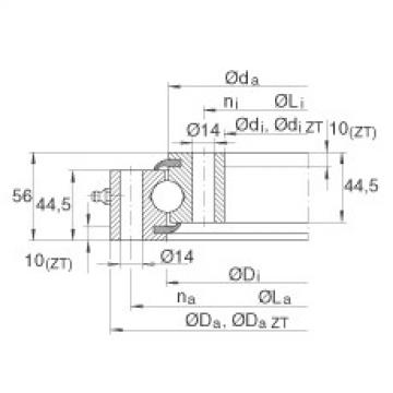 FAG Four point contact Bearings - VSU200644