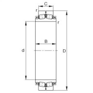 FAG Spherical roller Bearings - 239SM600-MA