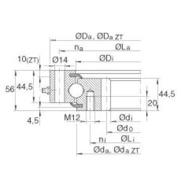 FAG Four point contact Bearings - VSI200544-N