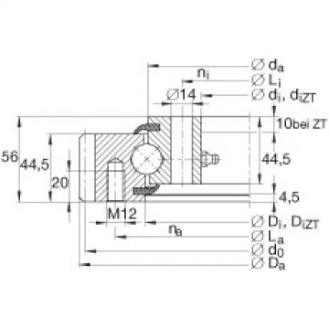 FAG Four point contact Bearings - VSA200544-N