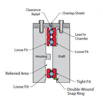 Thin Section Bearings KaydonNG042AR0