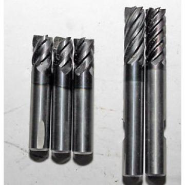 5 Pcs VHM Finishing cutter End Mill Cutter D = 0 5/16in, Z4 + Z6