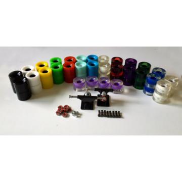 Combo 3” Trucks+60mm Wheels Abec 9 Bearing Fit For Penny Style Retro Sktateboard