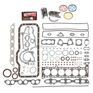 Fit 89-92 Toyota Cressida Supra 3.0 DOHC 7MGE Full Gasket Set Bearings Rings