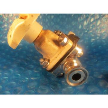 Remanufactured 3/4&#034; SAUNDERS SANITARY FITTING DIAPHRAGM VALVE with Cracked knob