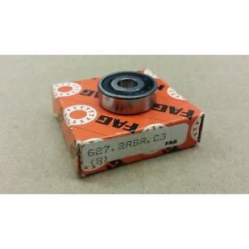 627-2RSR C3 FAG New Single Row Ball Bearing