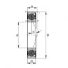 FAG Spindle Bearings - HCB7006-C-2RSD-T-P4S #1 small image