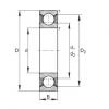 FAG Deep groove ball Bearings - 6001-2Z #1 small image