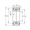 FAG Axial angular contact ball Bearings - ZKLN1242-2RS-XL #1 small image