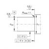 FAG Axial angular contact ball Bearings - ZKLN0624-2RS-XL