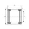 FAG Drawn cup needle roller Bearings with open ends - HK1014-2RS