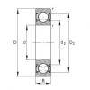 FAG Deep groove ball Bearings - 6000-C-2HRS #1 small image