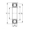 FAG Deep groove ball Bearings - S6004-2RSR #1 small image