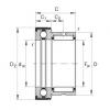 FAG Needle roller/axial ball Bearings - NKX20-Z-XL #1 small image