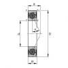 FAG Spindle Bearings - HCB7005-E-2RSD-T-P4S #1 small image