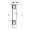 FAG Spindle Bearings - B7001-E-2RSD-T-P4S