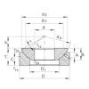 FAG Axial spherical plain Bearings - GE100-AX