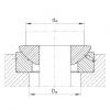 FAG Axial spherical plain Bearings - GE15-AX