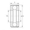 FAG Axial deep groove ball Bearings - B10 #1 small image