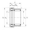 FAG Needle roller/axial cylindrical roller Bearings - NKXR17-XL #1 small image