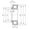 FAG Cylindrical roller Bearings - NJ202-E-XL-TVP2 + HJ202-E