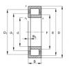 FAG Cylindrical roller Bearings - NUP2244-EX-TB-M1 #1 small image